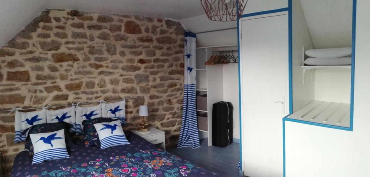 La Glycine Villa Fouesnant Bagian luar foto