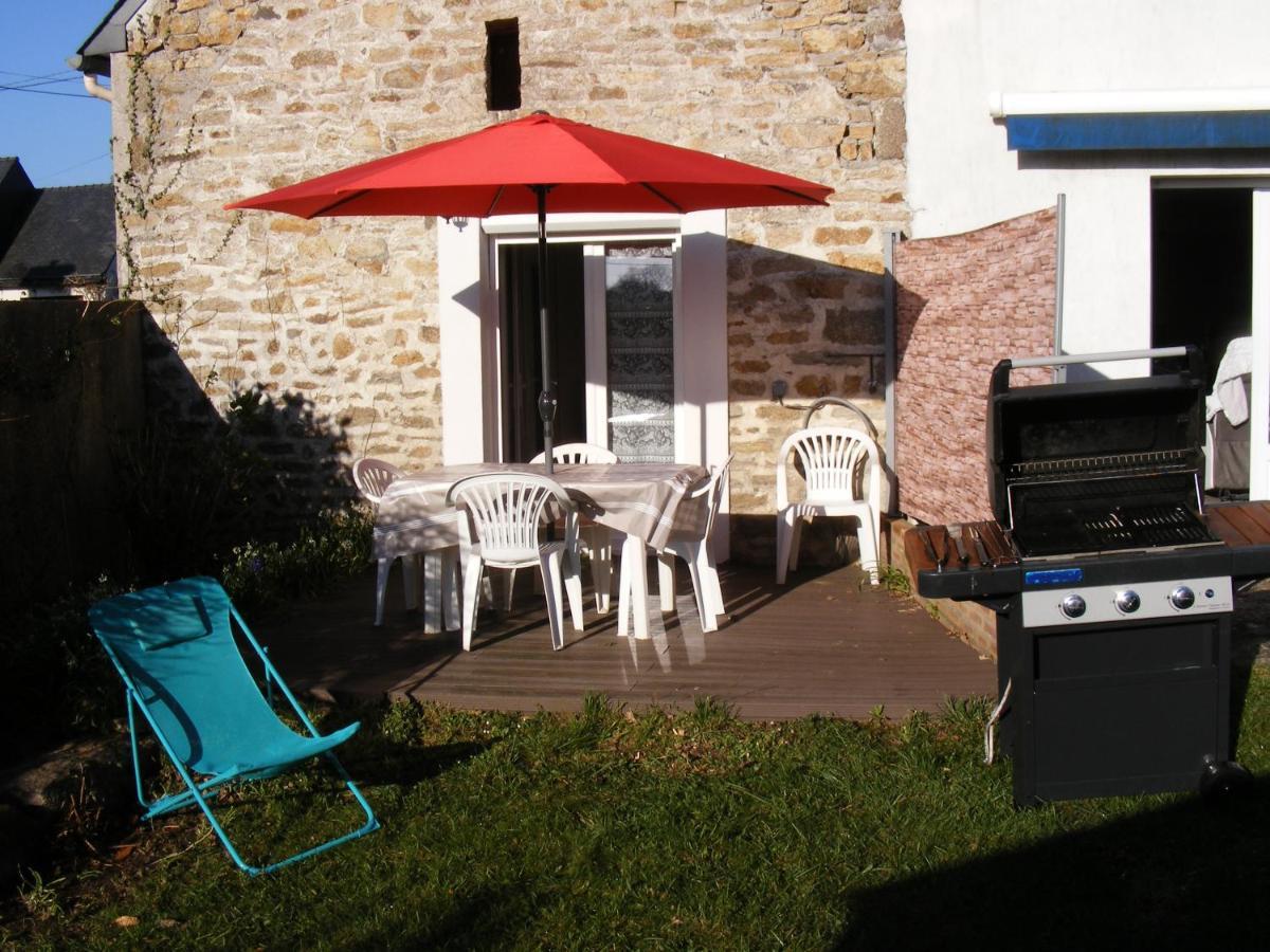 La Glycine Villa Fouesnant Bagian luar foto