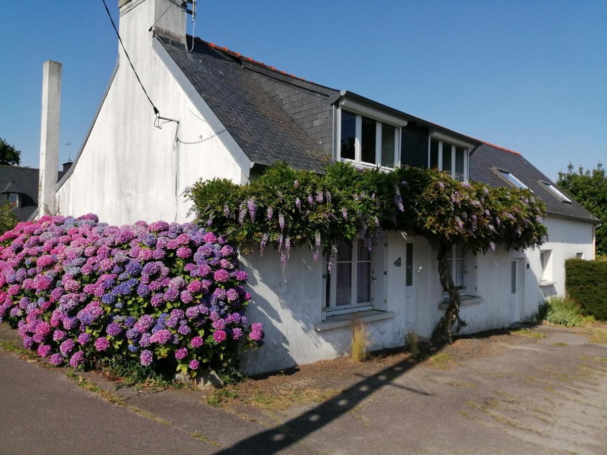 La Glycine Villa Fouesnant Bagian luar foto